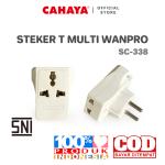 CAHAYA - Steker T Multi Wanpro 3 Arah SC-338