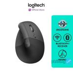 Logitech LIFT Mouse Ergonomic Vertical Wireless Bluetooth Silent - Graphite