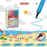 Pulpen Pena Warna Color Pen Joyko CLP-57 - CLP-57-12 Warna