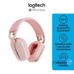 Logitech Zone Vibe 100 Headphone Wireless Bluetooth Noise Cancelling - Rose