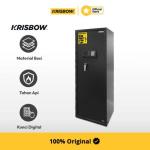 Krisbow Gun Safe Brankas Penyimpanan 10 Senapan - Hitam