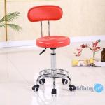 Furnibest Kursi Salon Kursi Baso Kursi Rias Kursi Lab - 822 Merah