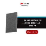 3M™ Amplas Stainless Scotch-Brite™ 7448 - 6in x 9in (10 Pad/Pack)