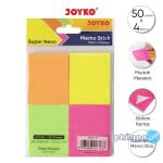 Memo Stick Sticky Note Kertas Memo Tempel Joyko MMS-31 Super Neon
