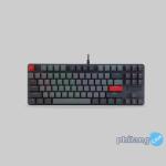 Rexus Keyboard Gaming Heroic KX4 - Grey, Red