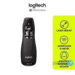 Logitech R400 Remote Pointer Presentasi Wireless Laser Merah