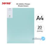Document Keeper Clear Holder Map File Dokumen Folder Joyko DK Pastel - DK-A20A4 Green