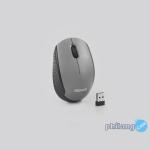 Rexus Mouse Wireless Office Q30 Silent Click - Black Grey