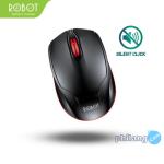 ROBOT M310 Wireless 2.4 GHz Optical Mouse Garansi Resmi 1 Tahun - Hitam