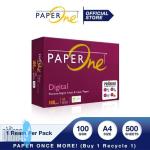PaperOne Kertas A4 100gr Digital 1 Rim (500 lembar) Kertas HVS B2B