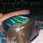 ISOLASI NITTO DENKO COKLAT TAHAN PANAS TEFLON TAPE 2" INCH IN 50 MM 45