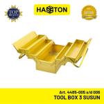 Hasston Tool Box 3 Susun Kuning / Toolbox Besi / Kotak Perkakas (4485) - T.BOX 16''