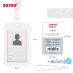 Name Tag Tanda Pengenal Gantungan Kartu Nama Joyko NT-81 - White