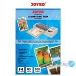 Laminating Film Plastik Laminating Joyko LF80-2234 F4 100 Sheets