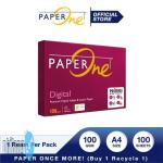 PaperOne Kertas A4 100gr Digital Retail Pack (100 lembar) Kertas HVS