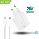 ROBOT Charger RT-F6 Output Port 3A With 7 Protection Garansi 1 Tahun