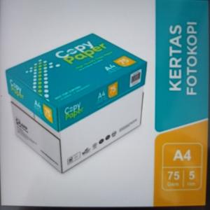 Kertas A4 75 Grm Copy Paper /5 Rim