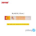 Joyko Acrylic Ruler Penggaris Akrilik - RL-AC-15