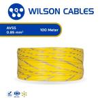 Wilson Cables - Kabel Otomotif / AVSS 0.85 mm2 / 100 Meter - Merah