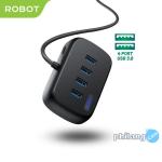 ROBOT USB Hub H350 USB A ke USB 3.0 4 Ports 1 Meter 5Gpbs Original