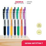Zebra Sarasa Set 6 Mix