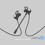 Rexus Gaming Earphone ME-6 / ME6 with Dual Microphone Free Splitter - Hitam Silver