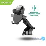 ROBOT Car Holder RT-CH20 Black Rotatable For Smartphone Backseat Car