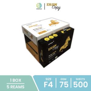 Kertas HVS F4 75 gram - Ekon 1 Dus/5 Rim