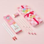 UNI Gift Set Nano Dia 2B Pencil - Biru Muda