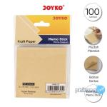 Memo Stick Sticky Note Kertas Memo Tempel Joyko MMS-33 Kraft Paper