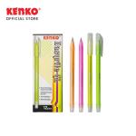 KENKO BALLPEN / PULPEN / PEN EASYRITE GL Black Mix Color 4 PCS