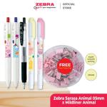 Zebra Sarasa Animal x Mildliner Animal - free 1 box paper clip