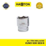 HASSTON Kunci Sok Chrome Segi 6 - Mata Sok 1/2'' (Art 1730) - K.Sok 14mm