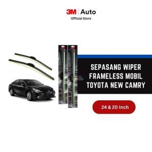 3M Wiper Frameless Mobil New Camry - 24 dan 20 inch