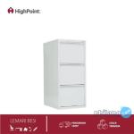 HighPoint Granada Filing Cabinet 3 drawer - A3DRFFCSH Grey
