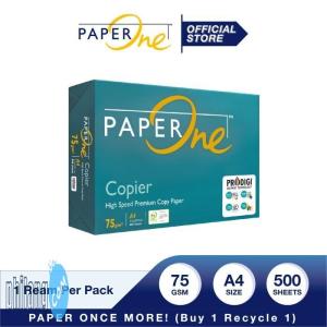 PaperOne Kertas A4 75gr Copier 1 Rim (500 lembar) Kertas HVS