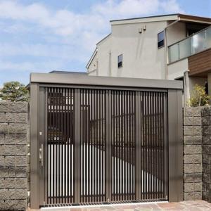 pagar rumah lipat besi minimalis harga terjangkau