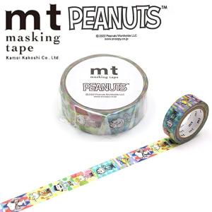 MT Masking Tape Peanuts Snoopy Perekat Kertas Selotip Jepang Washi - Colorful [15mm]