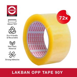 [Paket 1 Dus Isi 72roll] Daimaru OPP Lakban BENING 48 mm x 100 Yard