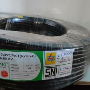 NYYHY 2 X 1.5MM YUNITOMO KABEL SERABUT SNI