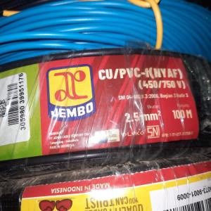 nyaf 2.5mm / jembo nyaf 2.5 / kabel nyaf 2.5mm