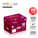 PaperOne Kertas A4 100gr Digital 1 Box (2000 lembar) Kertas HVS