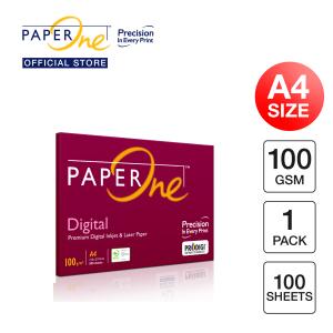 PaperOne Kertas A4 100gr Digital Retail Pack (100 lembar) Kertas HVS