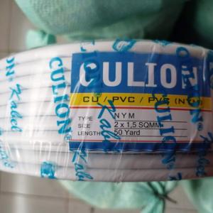 CULION KABEL LISTRIK TEMBAGA NYM 2X1.5 SNI PANJANG 50 TERMURAH 2 X 1,5