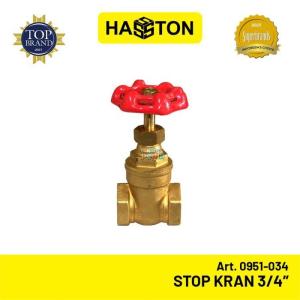Hasston Stop Kran 3/4" / Gate Valve (0951-034)