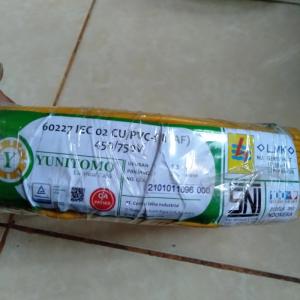 kabel NYAF 1.5mm @100meter Yunitomo