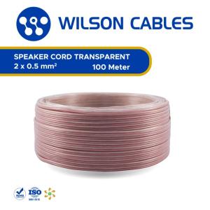 Wilson Cables - Kabel Audio / 2 X 0.50 mm2 (2 x 20/0.18) / Transparan - TR & TR-R