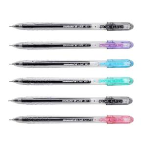 Standard Pen - Blive Hi-Tech Gel 0.3 ( Pulpen, Pena, Ballpoint) - 6 pcs