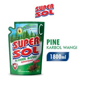 Supersol Karbol Wangi Pine 1800 ml