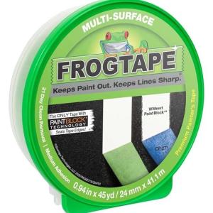 Frogtape MultiSurface Painting Tape 0.94 Wide X 45 Yards Long Green 1Roll 1396748